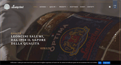 Desktop Screenshot of leoncini.eu